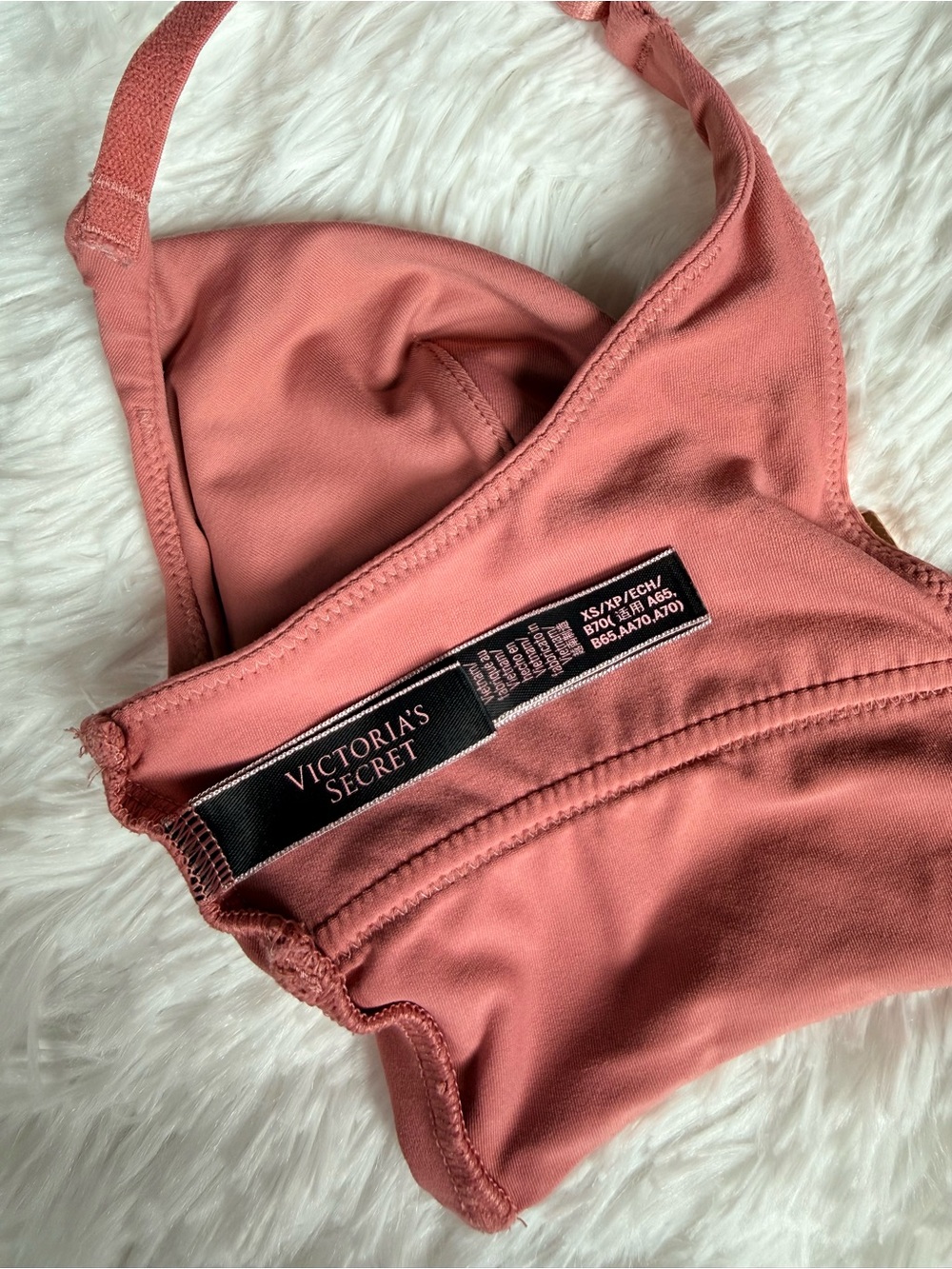 Victoria Secret Women's Deep V Bralette in Dusty Rose - Picture 5 of 5